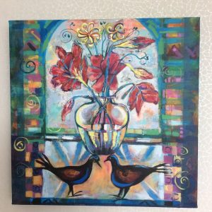 Still life with birds