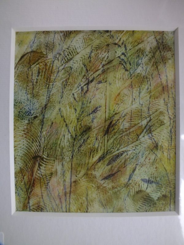 Gelli Print Grasses