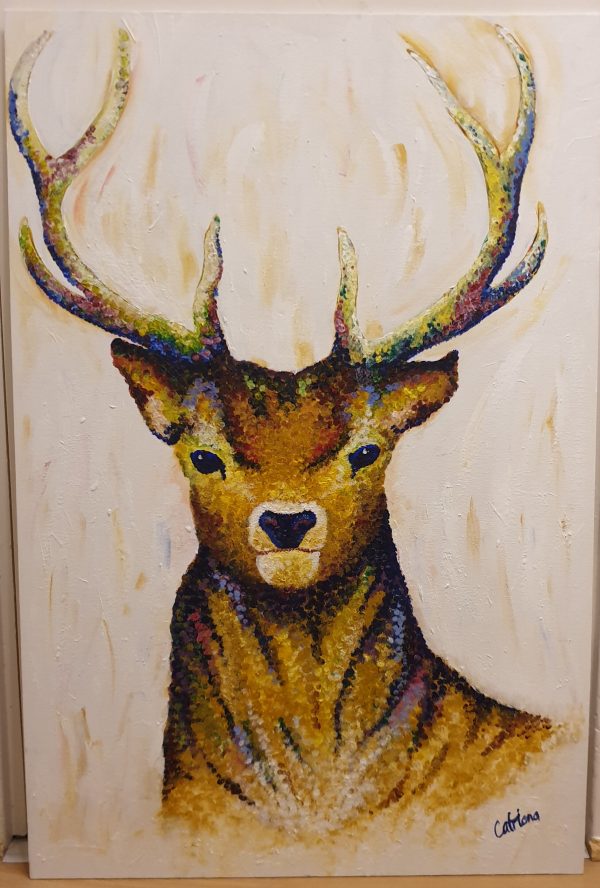 Stag in Sunset