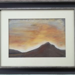 Sunset over Bennachie