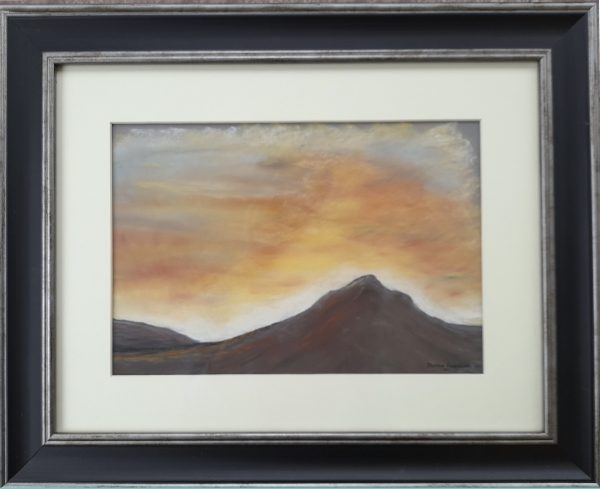 Sunset over Bennachie